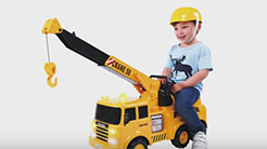 Junior Builder Crane Ride On